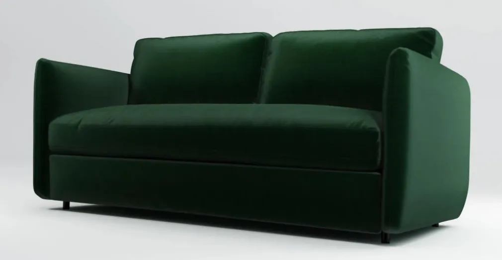Sofá de 3 Cuerpos Fletcher – Verde Botella