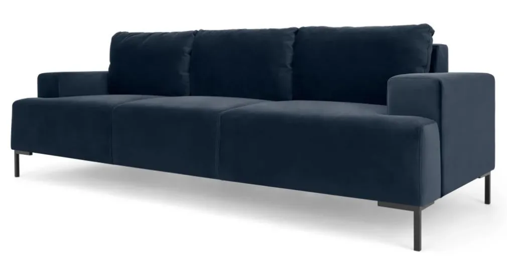 Sofá de 3 Cuerpos Frederik – Azul Zafiro