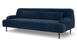 Sofá de 3 Cuerpos Giselle – Azul Zafiro