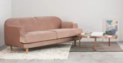 Sofá de 3 Cuerpos Gracie – Rosa Vintage