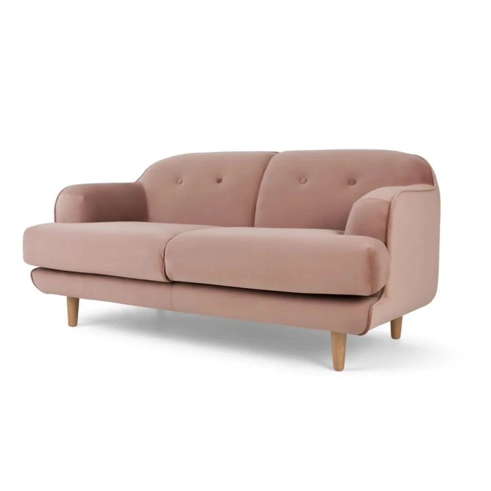 Sofá de 2 Cuerpos Gracie – Rosa Vintage