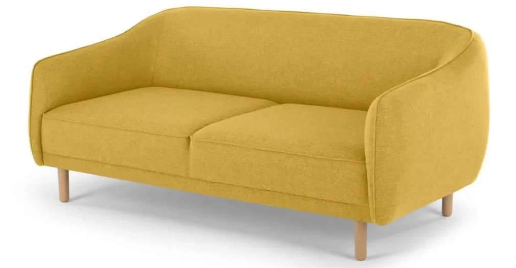 Sofá de 3 Cuerpos Haring – Amarillo Mostaza