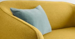 Sofá de 2 Cuerpos Haring – Amarillo Mostaza