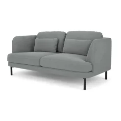 Sofá de 2 Cuerpos Herman – Algodón Gris