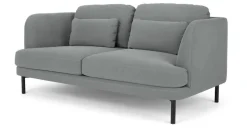Sofá de 2 Cuerpos Herman – Algodón Gris
