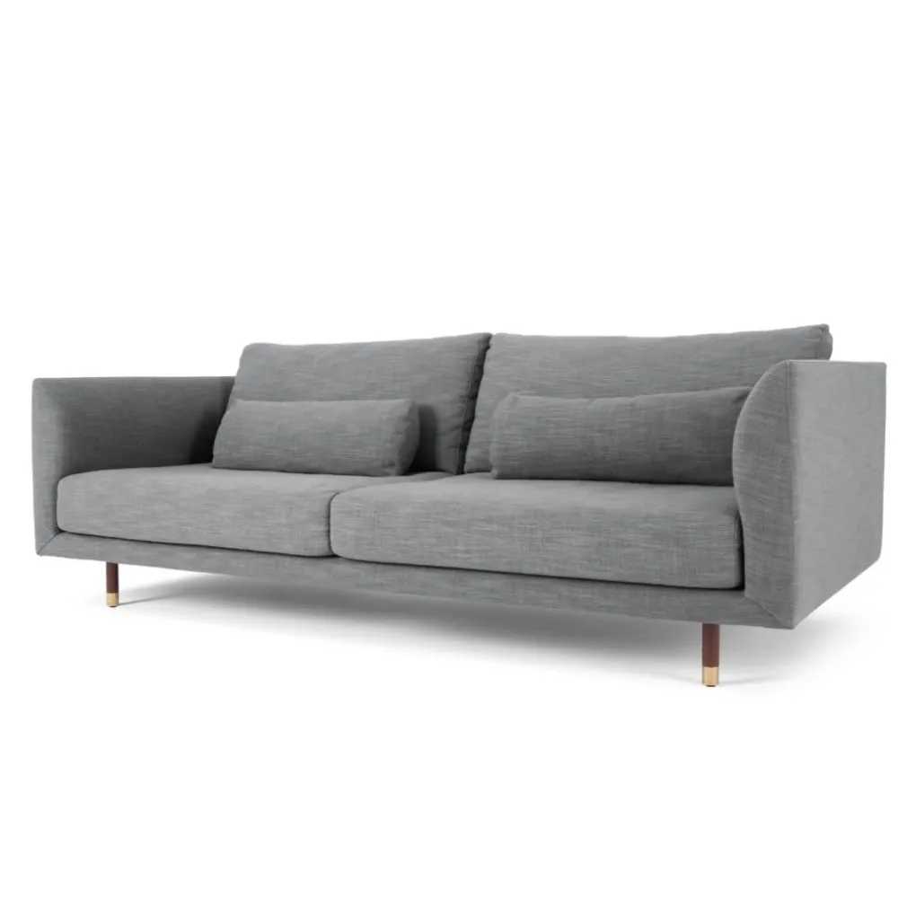 Sofá de 3 Cuerpos Jules – Gris Jaspeado