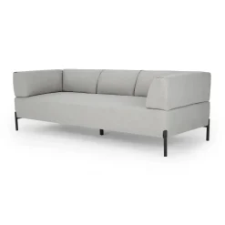 Sofá de 3 Cuerpos Kiva – Gris Granizo