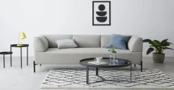 Sofá de 3 Cuerpos Kiva – Gris Granizo