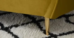 Sofá de 2 Cuerpos Kooper – Dorado Vintage