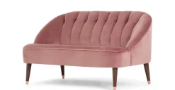 Sofá de 2 Cuerpos Margot – Rosa Envejecido