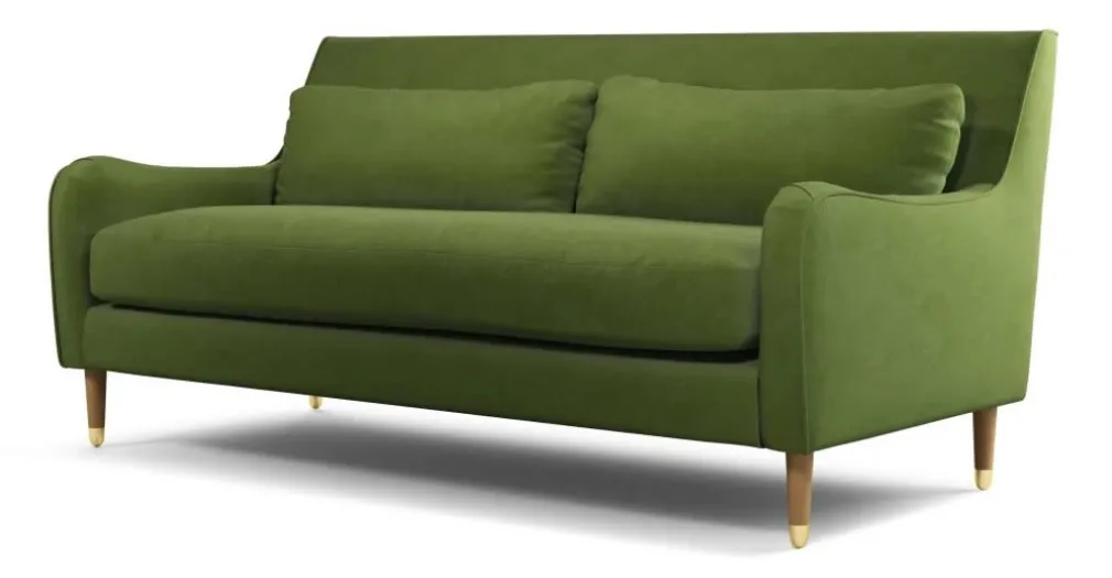Sofá de 3 Cuerpos Oksana – Verde Vid