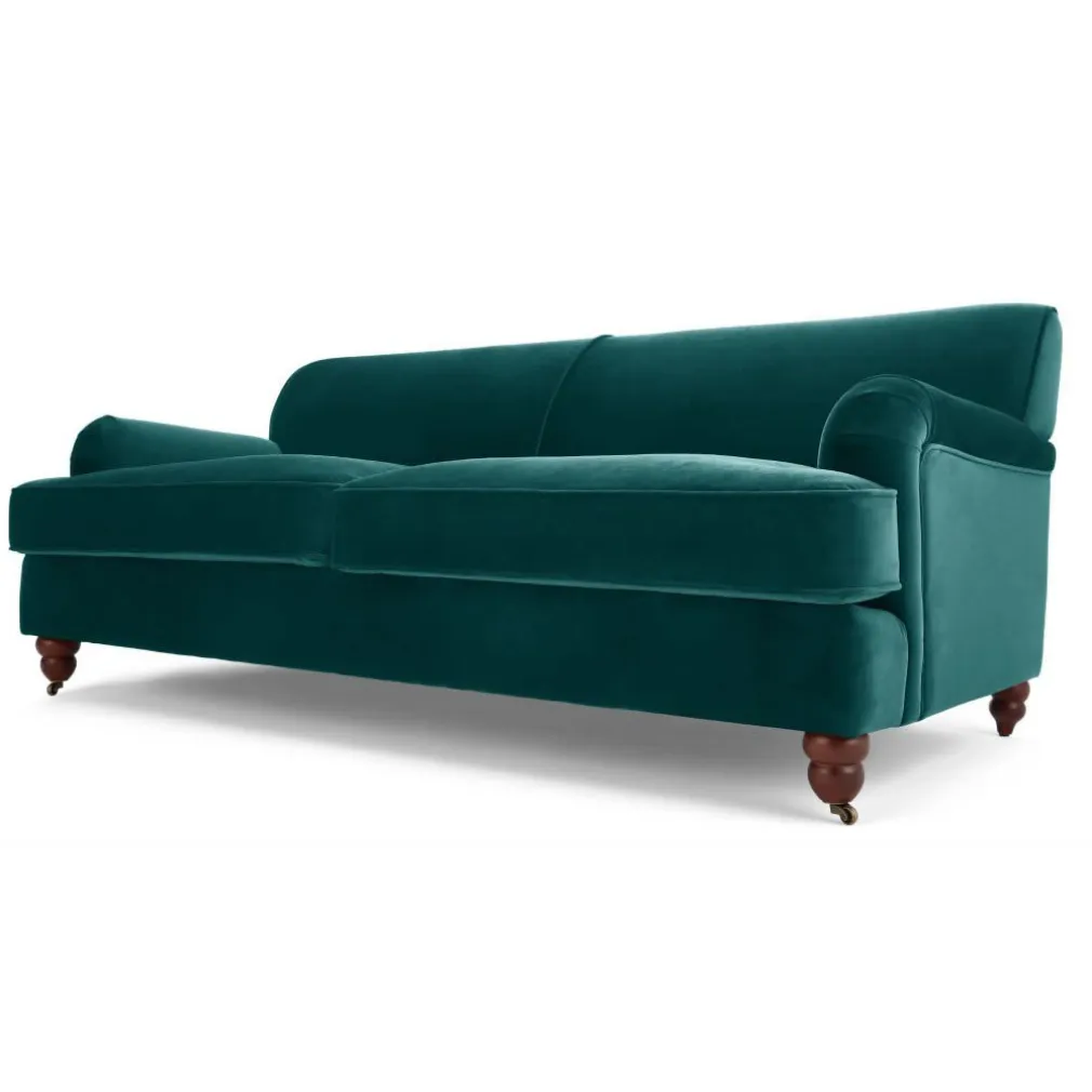 Sofá de 3 Cuerpos Orson – Azul Seafoam