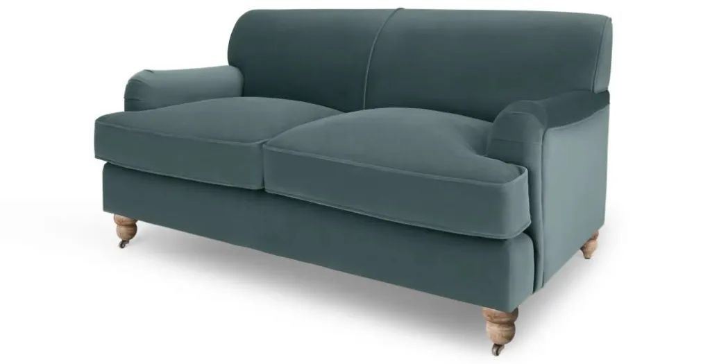 Sofá de 2 Cuerpos Orson – Verde Mar