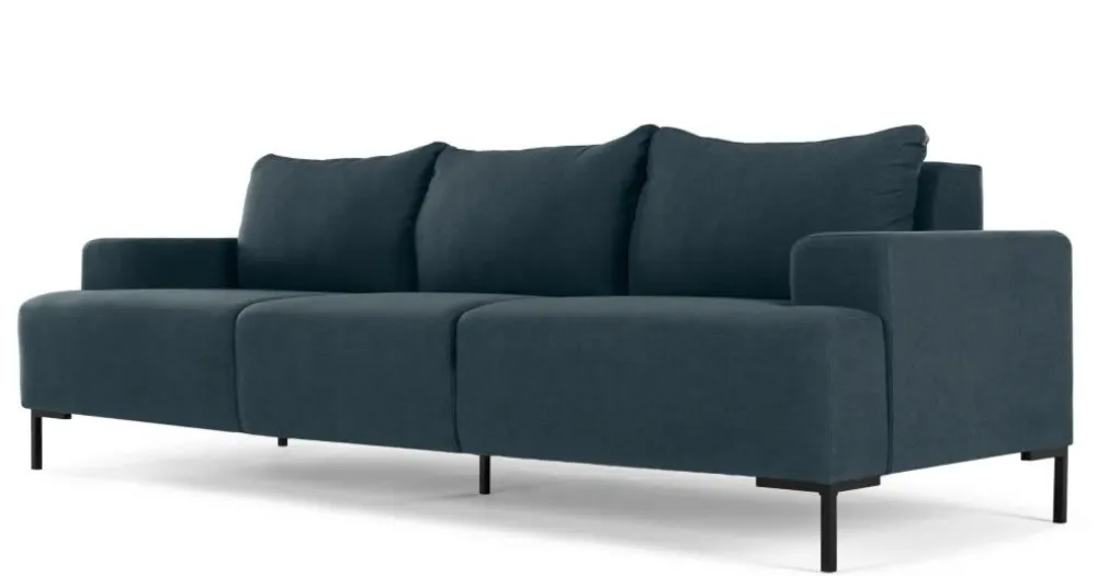 Sofá de 3 Cuerpos Oskar – Azul Egeo