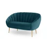 Sofá de 2 Cuerpos Primrose – Azul Cerceta