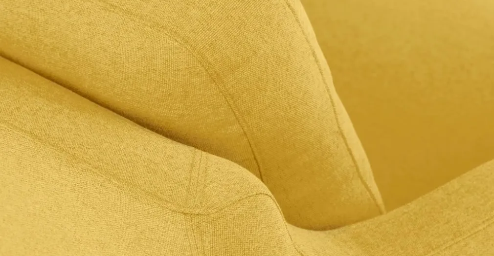 Sofá de 2 Cuerpos Rufus – Amarillo Mostaza