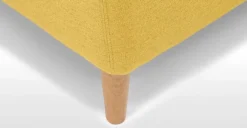 Sofá de 2 Cuerpos Rufus – Amarillo Mostaza