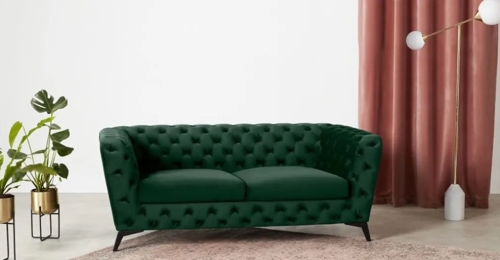Sofá de 2 Cuerpos Sloan – Verde Pino