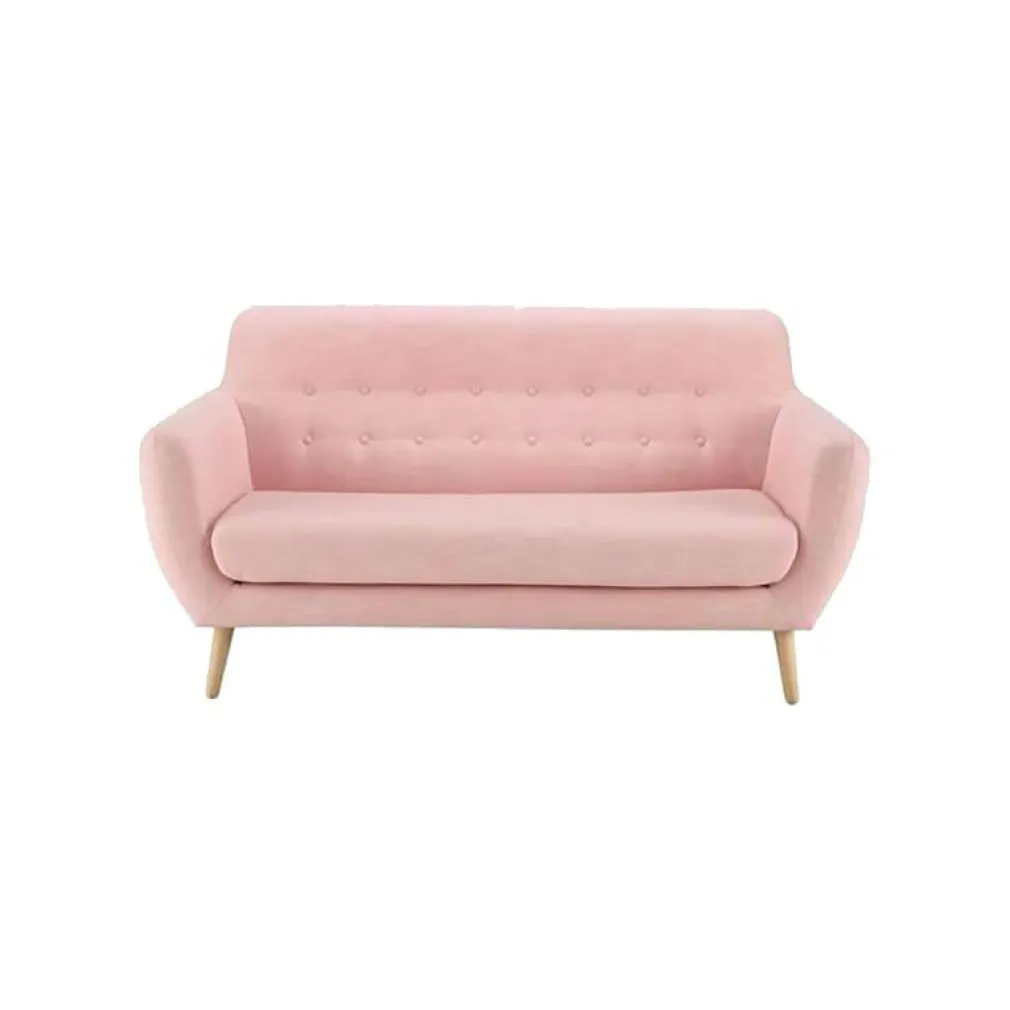 Sofá de 2 Cuerpos Stella – Rosado