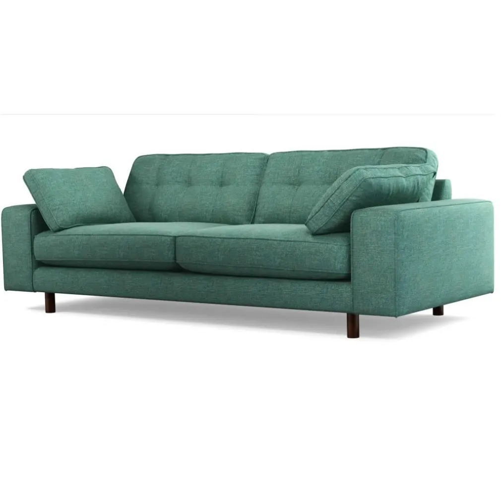 Sofá de 3 Cuerpos Tobias – Azul Cerceta