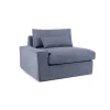 Sofá Modular con Brazo a la Izquierda Trent – Azul Lavado