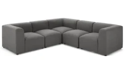 Sofá Modular de 5 Cuerpos Juno – Gris Marga