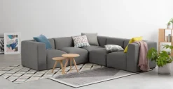 Sofá Modular de 5 Cuerpos Juno – Gris Marga