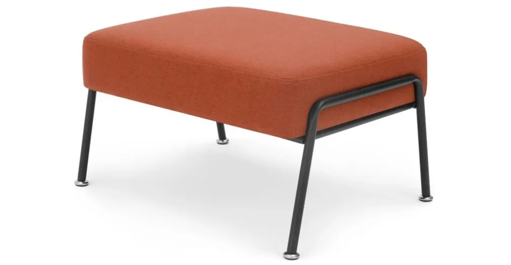 Taburete Knox – Naranja retro