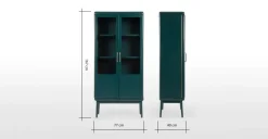 Vitrina Cassey – Verde